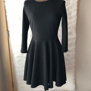 Black Express Skater Dress